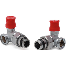 R403PTGA voreinstellbares Thermostatventil, Eckform