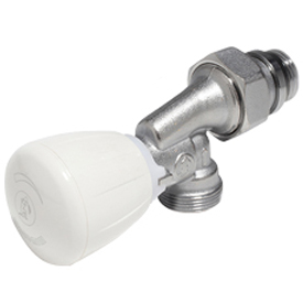 R435TGA Thermostatventil, Axialform, selbstdichtend, mit Handreguliergriff