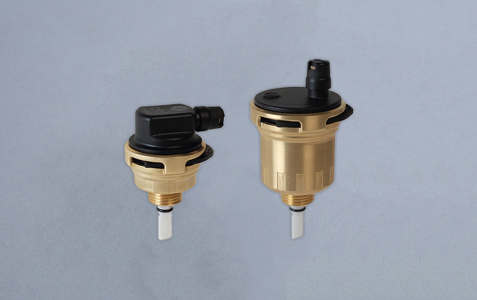 Automatische Schnellentlüfter mit integriertem Filter und drehbarem Entlüfter