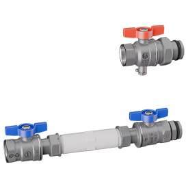 R859K-1 Wärmemengenzähler-Anschlussset Horizontal